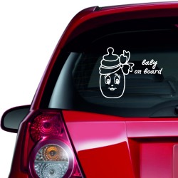 Αυτοκόλλητο αυτοκινήτου - Baby on board 33